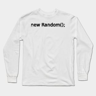 new Random() Long Sleeve T-Shirt